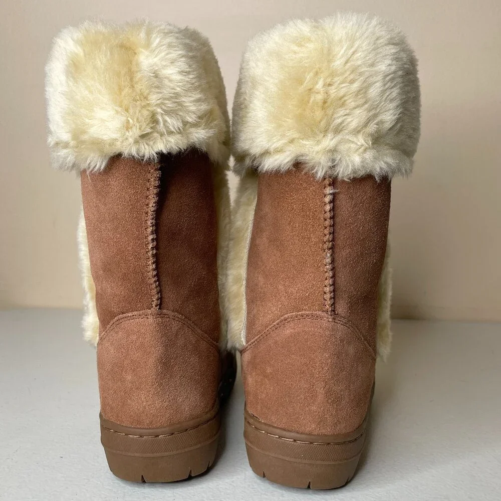 Style & Co Womens Witty Winter Faux Fur Boots Size 6